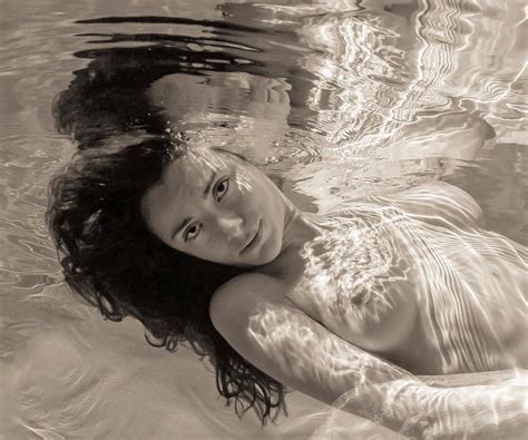 Alex Sher Old Album Underwater Nude Photograph Archival Pigment