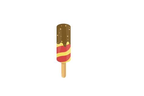 Chocolate Ice Cream Stick Icon Graphic Graphic By Neomanicstudio