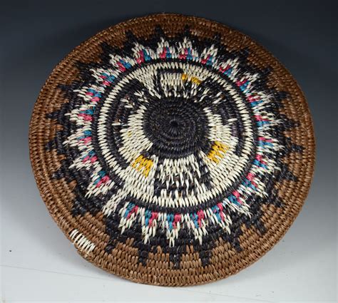 Navajo Eagle Basket Sally Black Native American Basket