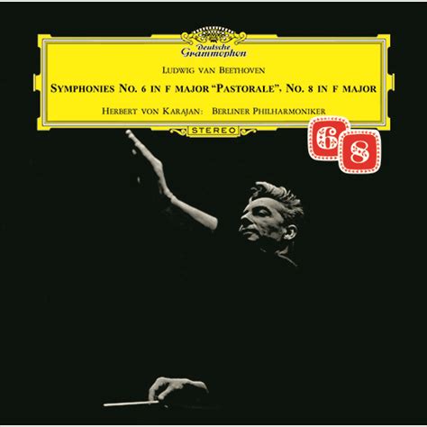 ベートーヴェン 交響曲第6番《田園》・第8番【cd】【mqauhqcd】 ヘルベルト・フォン・カラヤン Universal