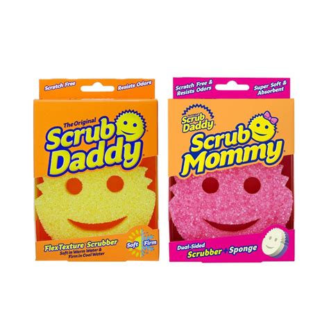 Scrub Daddy Scrub Daddy Original And Scrub Mommy Pink 2 Stk 54 95 Kr