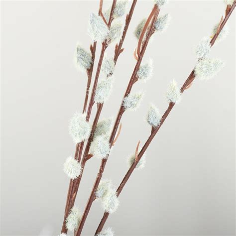 artificial pussy willow spray picks sprays florals craft supplies factory direct craft