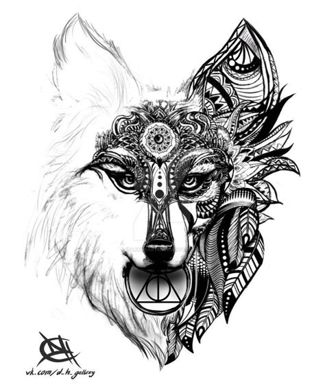 Mandala Fox By Idarkhearti On Deviantart