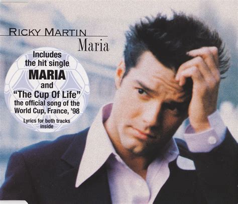 Ricky Martin Maria 1998 Cd Discogs