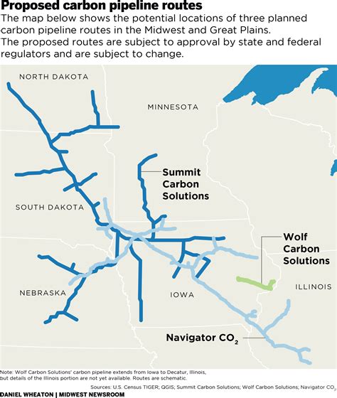 Pipelines That Would Store Co2 Beneath Midwest States Make Some