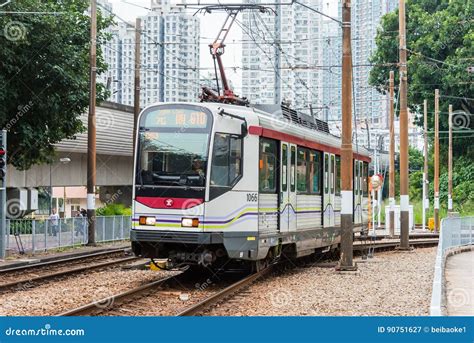 Hong Kong Mtr Light Rail The System Operates Over 1435mm Standard