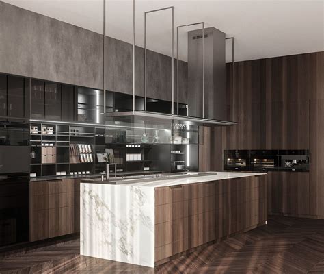 Poliform Kitchen On Behance Kitchen Design Poliform Kitchen Models