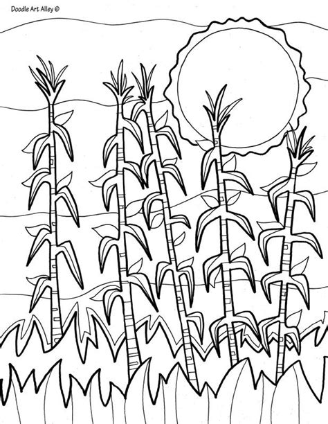 Corn Maze Coloring Pages Freeda Qualls Coloring Pages