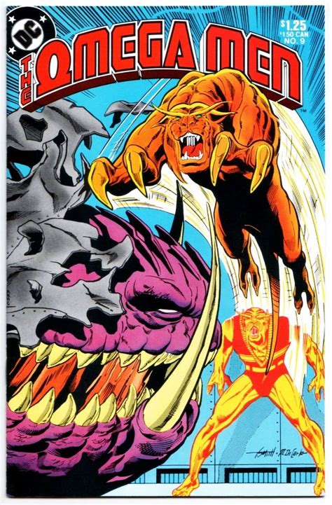 Omega Men 9 Dc 1983 Nm Omega Man Comics Comic Book Covers