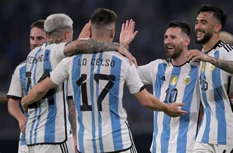 Argentina Match Schedule 2023 Lionel Messis National Football Team