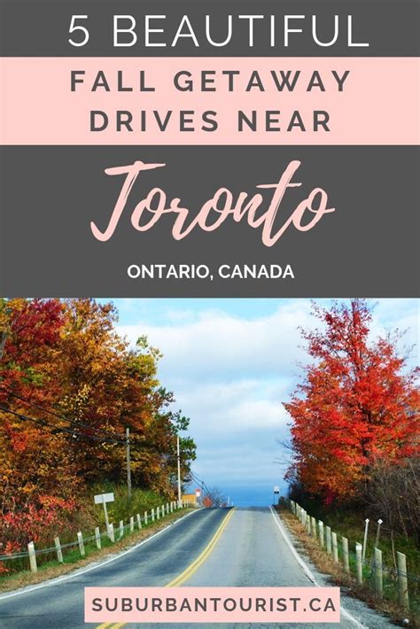 Five Beautiful Fall Drives From Toronto Ontario Travel Autumn