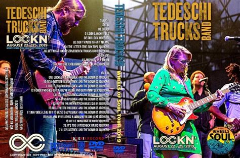 コレクターズdvd テデスキ・トラックス・バンド 2019年8月24日アーリントンtedeschi Trucks Band Wheels Of Soul Tour 2019 Lockn