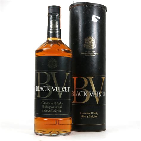 Black Velvet Canadian Whisky Whisky Auctioneer