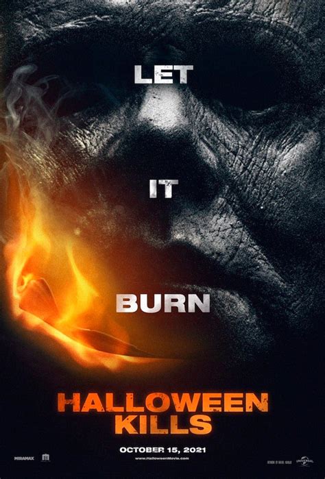 2021 Halloween Kills Movie Poster Print Michael Myers Etsy