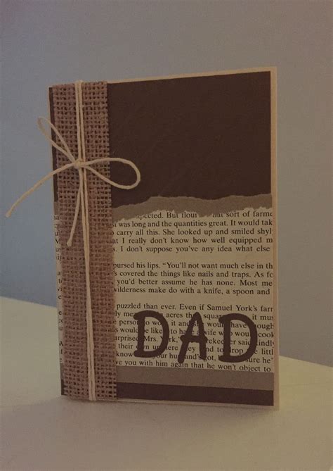Our gallery includes easy homemade options like beef jerky, grilling aprons, herb planters. Father's Day card | Card making, Homemade cards, Fathers day