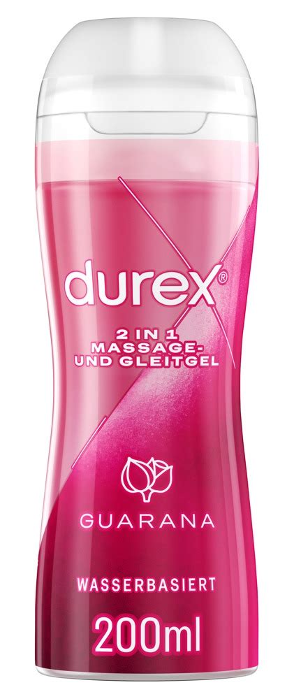 massage und gleitgel „durex play 2 in 1 guarana“ 200 ml online kaufen bei orion de