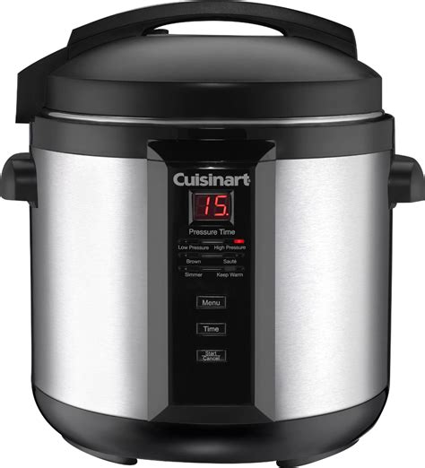 Cuisinart 6 Quart Pressure Cooker Brushed Stainless Steel Cpc 600n1
