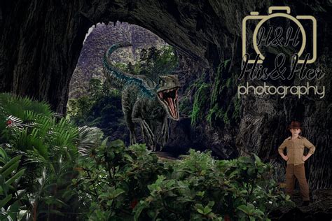 Dinosaur Cave Digital Background Digital Backdrop Digital Etsy