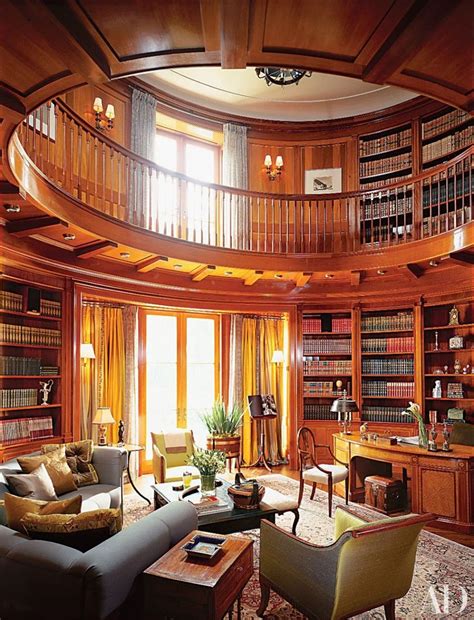 19 Gorgeous Rooms With Double Height Ceilings Home Library Design