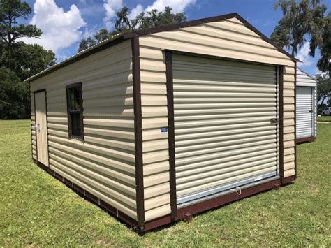 12x20 Shed Central Florida Steel Buildings And Supply