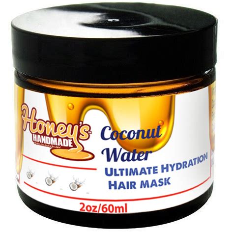 Coconut Water Ultimate Hydration Mini Hair Mask Honeys Handmade