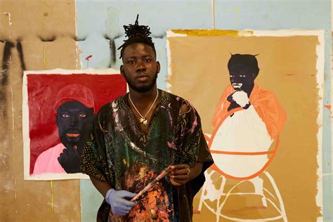 Studio Visit Kwesi Botchway On The Importance Of Painting Faces And