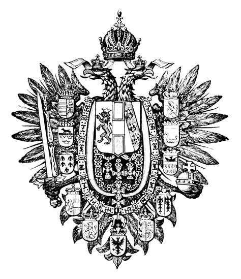 Austrian Coat Of Arms Nimperial Austrian Coat Of Arms Line