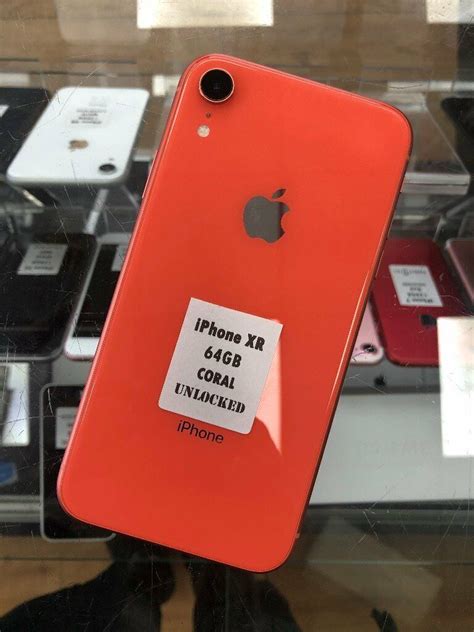 IPhone XR 64GB Coral Unlocked Mint Condition In Bradford West