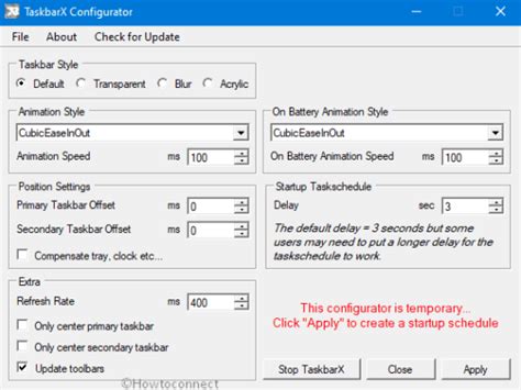 Taskbarx Center Taskbar Icons In Windows 10