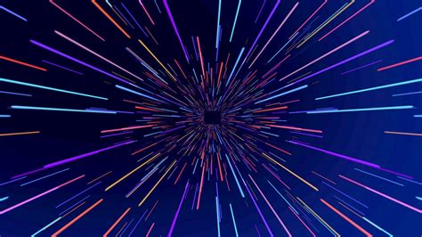 4k Sci Fi Neon Tunnel Vj Motion Background Neon Light Tunnel Free Vj