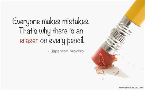 Quotes About Mistakes And Erasers Quotesgram