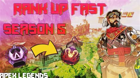 How To Rank Up Super Fast In Season 5 Of Apex Legends Youtube