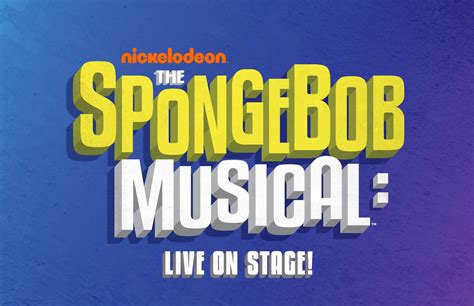 Nickalive The Spongebob Musical Live On Stage To Debut On