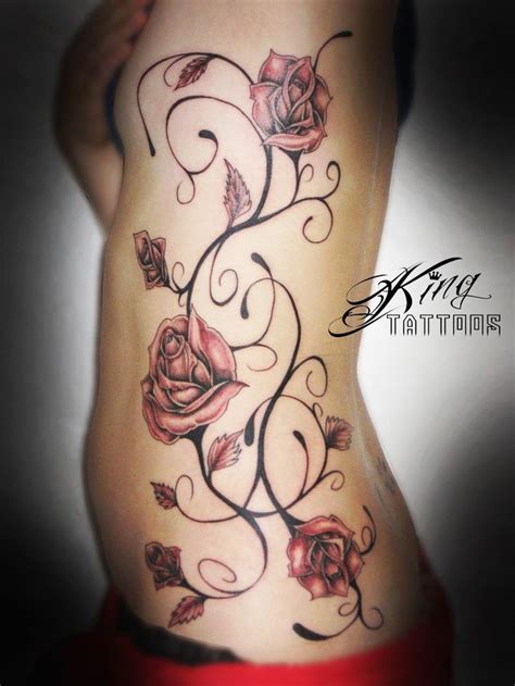Rose Tattoo Side Piece Google Search Rose Tattoos For Women Side