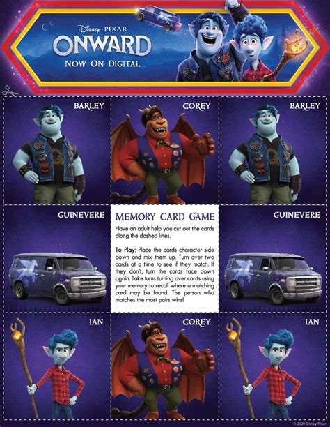 Pixar's onward activity and coloring pages are available now! Onward Coloring Pages & Activity Sheets - Free Printables
