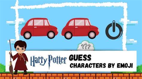Guess The Characters With Emoji Harry Potter Quiz Youtube