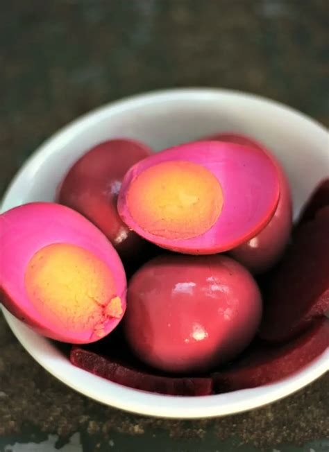 Amish Pickled Crimson Beet Eggs Recipe Informationsesea