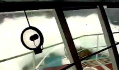 Cruise Ship Smashed By Devastating Weather In Shocking Video Cruise Travel Uk