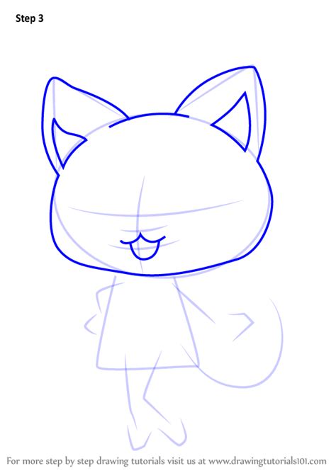 Learn How To Draw Neko From Pripara Pripara Step By Step Drawing