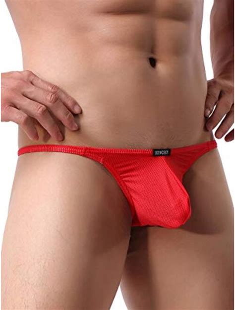 Buy IKingsky Men S Pouch G String Underwear Big Package Y Back Panties