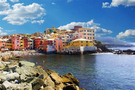 Genoa airport is linked to sestri ponente aeroporto railway station by the flybus shuttle service. Genoa Boccadasse Landscape · Free photo on Pixabay