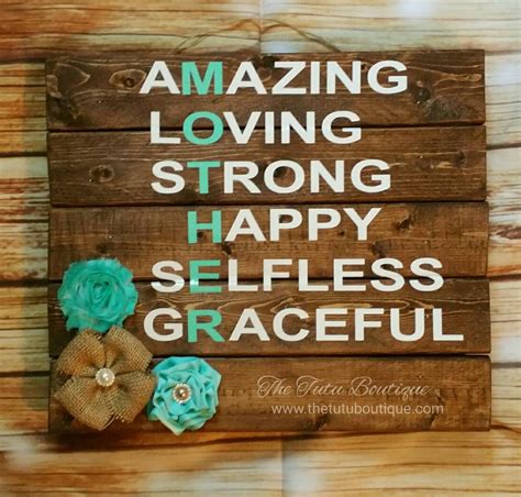 Mothers Day Wooden Sign Wood Sign Mother Amazing