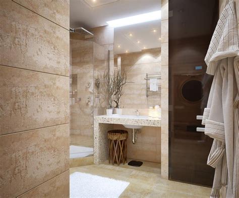 Spring is the time that many homeowners take to reassess the state of their homes and begin any home improvement projects they've been dreaming about. Travertine Bathroom Ideas for 2018 (With images ...