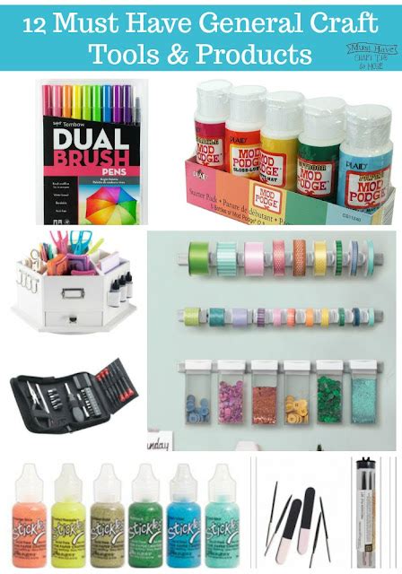 Must Have Craft Tools And Supplies