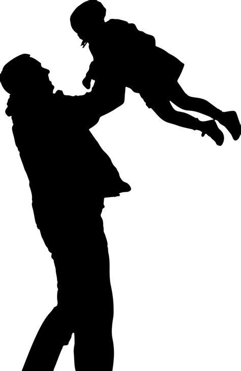 Father Daughter Dance Vector Graphics Image Silhouette Silhouette Png