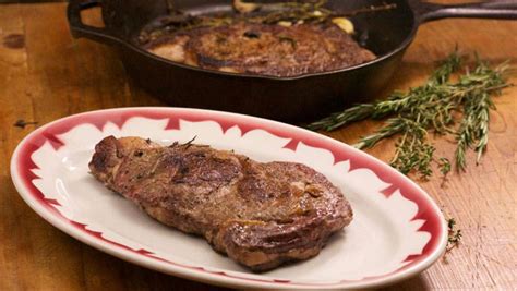 Lets go step by step, how to prep and sear any steak. Curtis Stone's Butter-Basted Pan-Seared Ribeye Steak ...