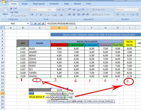 Rumus Excel Vlookup Contoh Dan Cara Penggunaannya Kumparan Com Vrogue