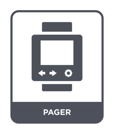 Royalty Free Pager Clip Art Vector Images And Illustrations Istock