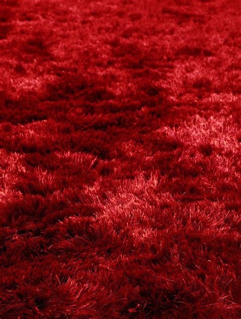 quirk deep red modern shag rug red area rug