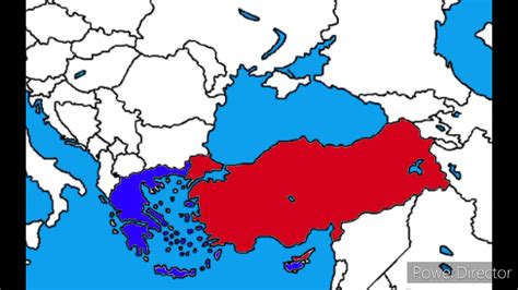 Yunanistan Güney Kıbrıs Rum kesimi Vs Türkiye Kuzey Kıbrıs Türk